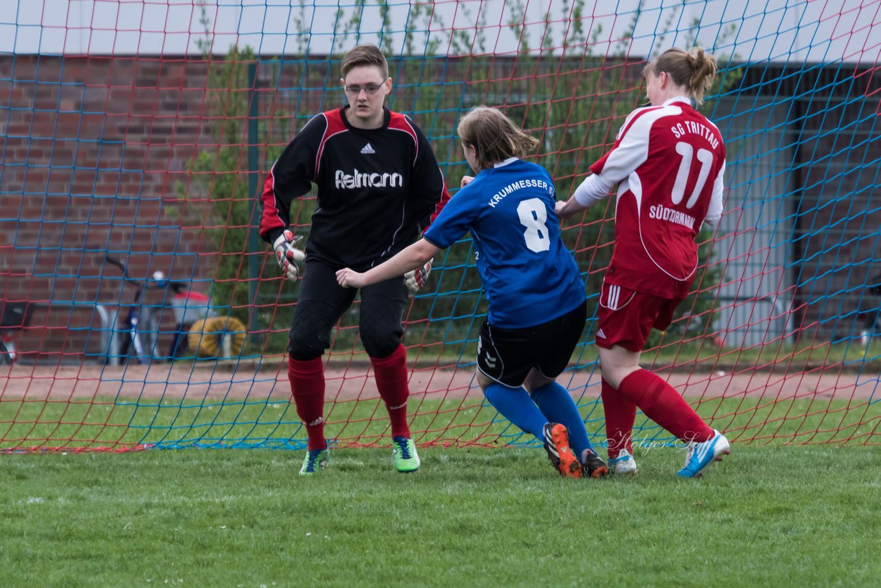 Bild 312 - Frauen Krummesser SV - TSV Trittau : Ergebnis: 4:2